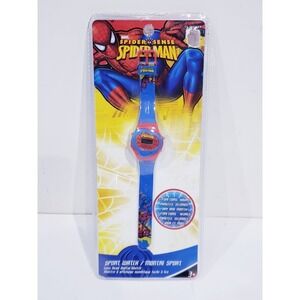 Spider Sense Spider Man Kids Sport Digital Watch – New in Package